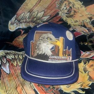 Vintage USPS Express Mail SnapBack hat